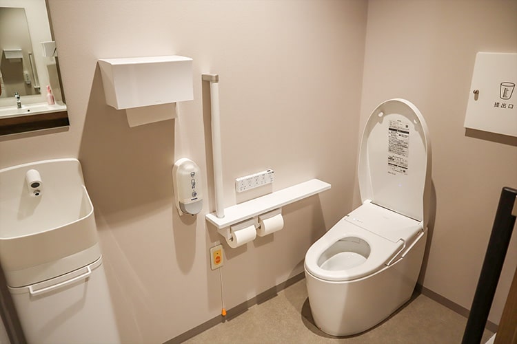 女性用トイレ