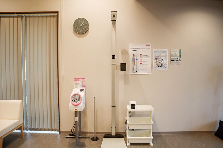 自動血圧計、超音波身長体重計